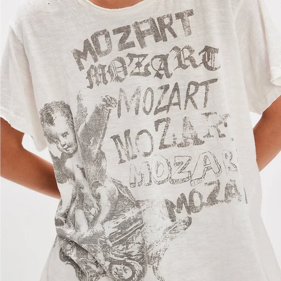 Magnolia Pearl Cream Mozart Graphic Tee - Picture 6 of 8